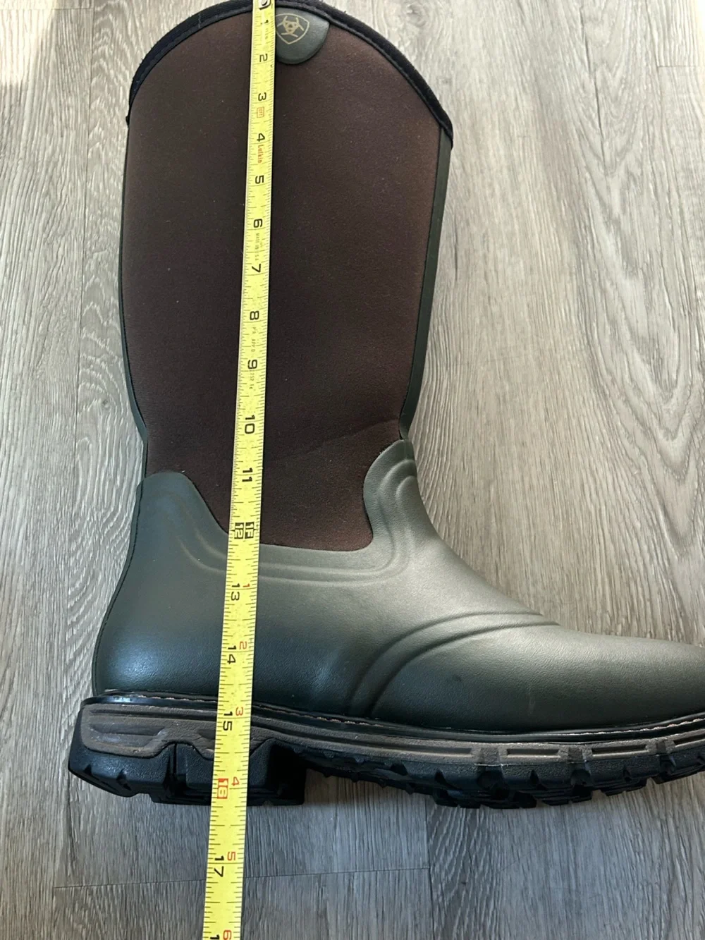 Ariat Conquest Neoprene Waterproof Insulated Square Toe Rubber Boot